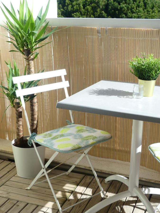 New - Cosy - Plages à 5min - Parking Privé - Wifi - Commerces Au Pied Du Bâtiment