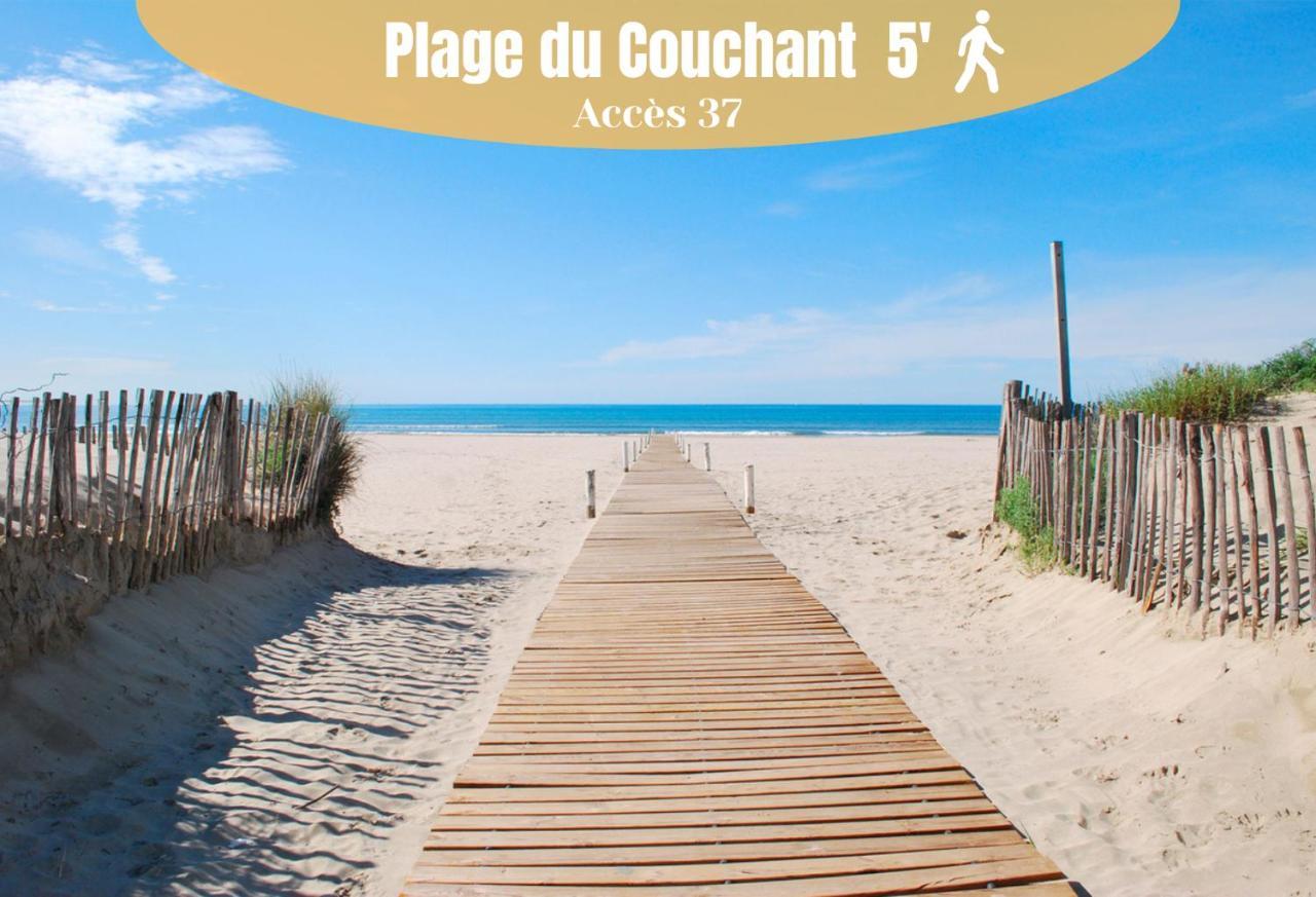 Appartement New - Cosy - Plages à 5min - Parking Privé - Wifi - Commerces Au Pied Du Bâtiment *