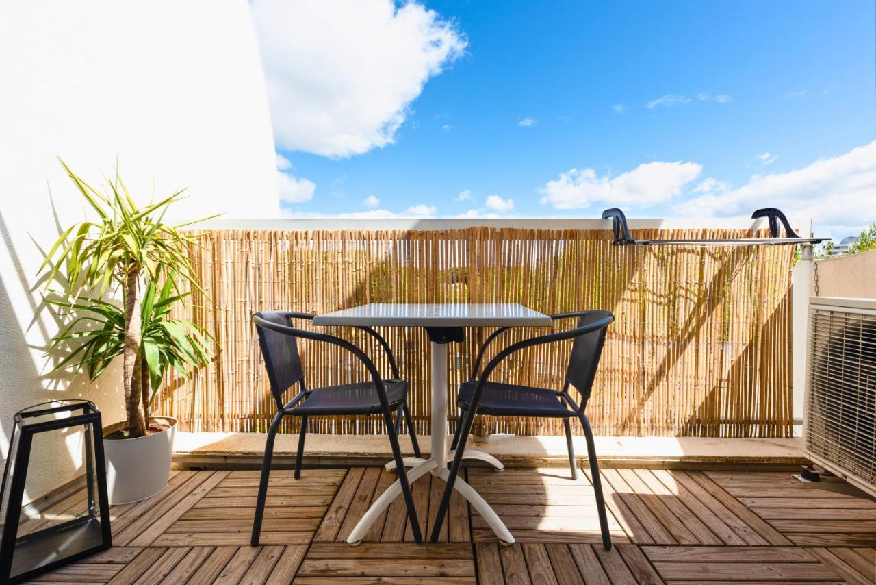 New - Cosy - Plages à 5min - Parking Privé - Wifi - Commerces Au Pied Du Bâtiment Apartamento