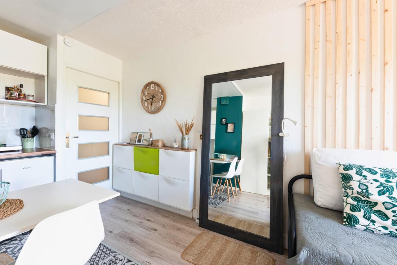 New - Cosy - Plages à 5min - Parking Privé - Wifi - Commerces Au Pied Du Bâtiment Apartamento *